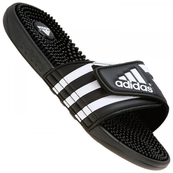 Vista 2 Chinelo adidas Adissage - Slide - Masculino Adidas PRETO/BRANCO