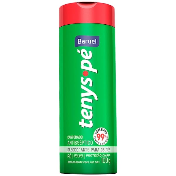 Desodorante para os Pés Tenys Pé Baruel Canforado - Pó - 100g