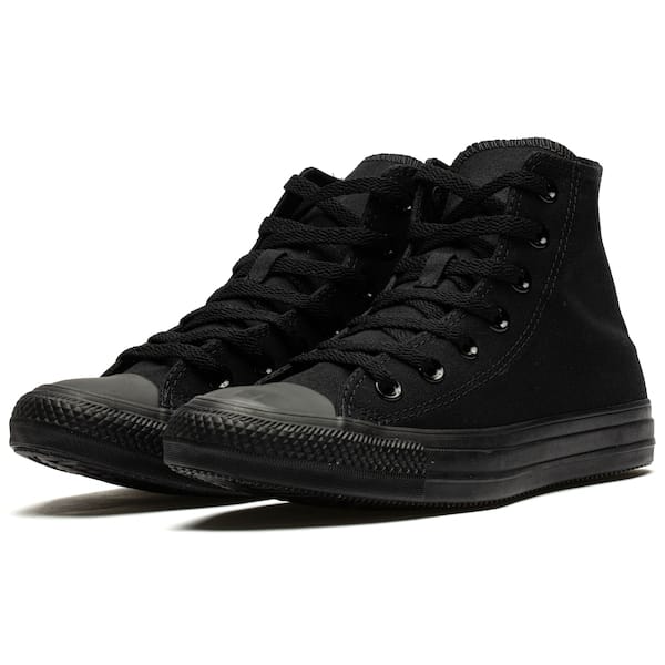 Vista 2 Tênis Cano Alto Converse All Star Monochrome - Unissex Converse PRETO