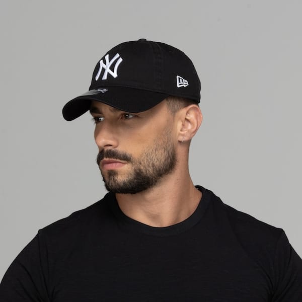 Vista 2 Boné Aba Curva New Era 920 New York Yankees ST Pastels Strapback - Adulto new era PRETO