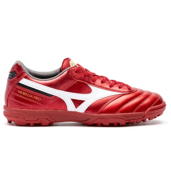 Vista principal Chuteira Society Mizuno Morelia Elite II AS Pro TF Adulto Mizuno VERMELHO
