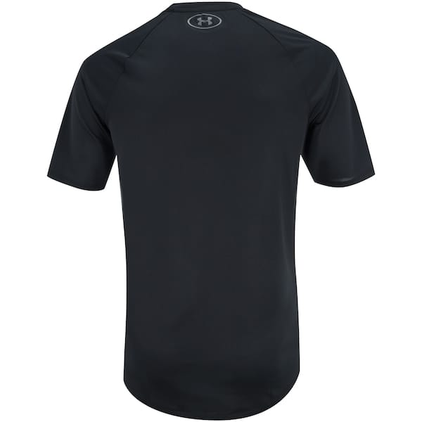 Vista 2 Camiseta Under Armour Tech SS Tee - Masculina Under Armour PRETO