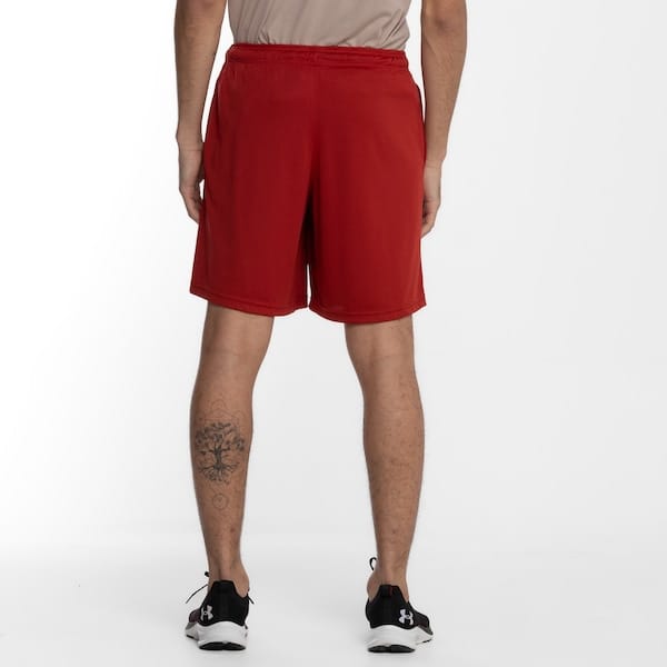 Vista 2 Bermuda Under Armour Tech Wordmark - Masculina Under Armour VERMELHO