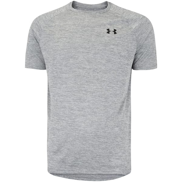 Vista principal Camiseta Under Armour Tech 2.0 - Masculina Under Armour CINZA MESCLA