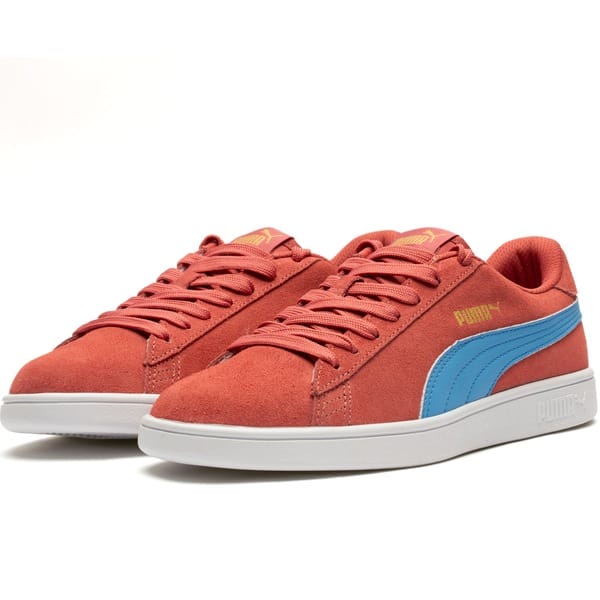 Vista 2 Tênis Puma Smash V3 BDP - Unissex Puma VINHO/AZUL