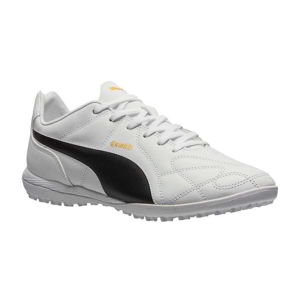 Vista 2 Chuteira Society Puma King TT BDP - Adulto Puma BRANCO