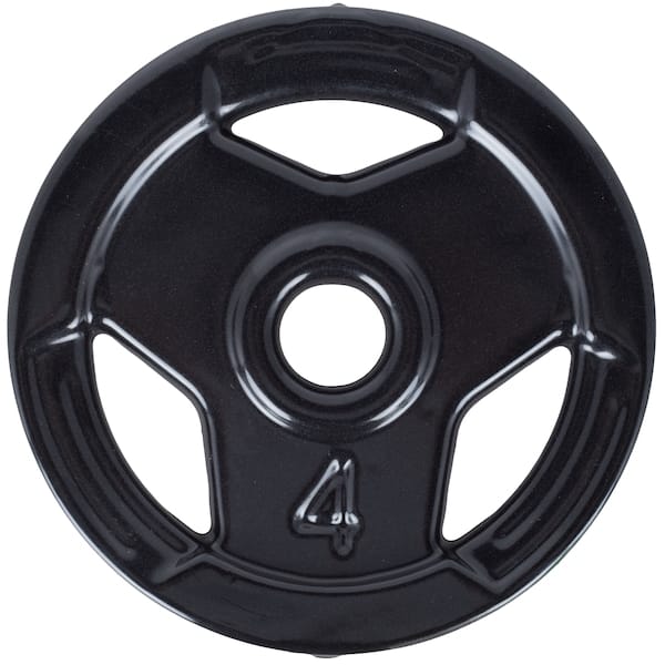 Vista 2 Anilha Ahead Emborrachada Sport - 4Kg AHEAD PRETO