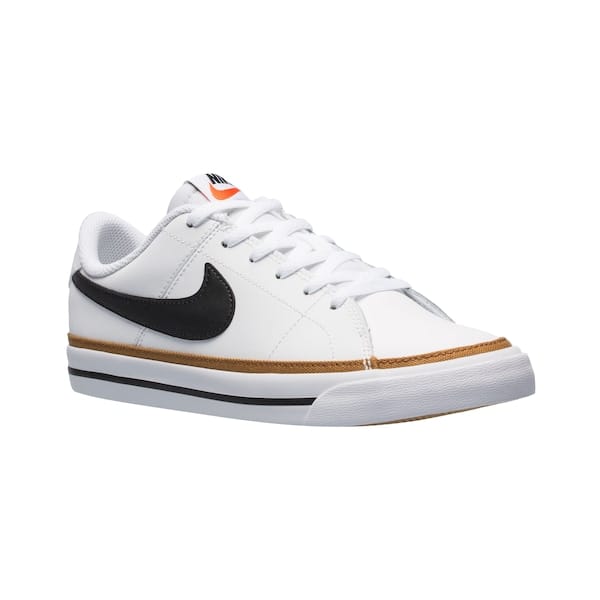 Vista 2 Tênis Infantil Nike Court Legacy BG - Feminino Nike BRANCO/PRETO