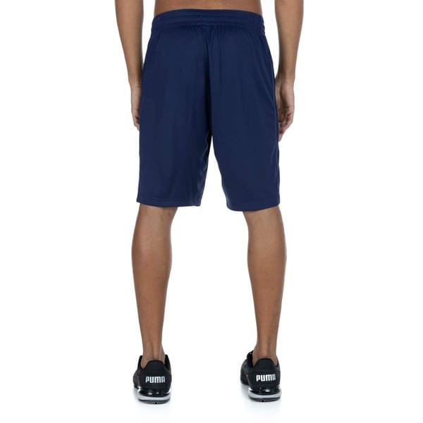Vista 2 Bermuda Masculina Puma Interlock 8 Puma AZUL ESCURO