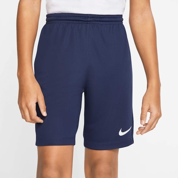 Vista 2 Calção Nike Dri-Fit Park III NB K 21 - Júnior Nike AZUL ESC/BRANCO