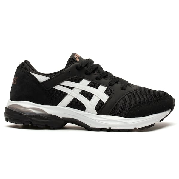 Vista principal Tênis ASICS Gel-Takumi Brilliant - Feminino ASICS PRETO/BRANCO