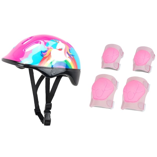 Kit de Proteção Infantil Spin - 1 Capacete + 1 Par Joelheiras + 1 Par Cotoveleiras