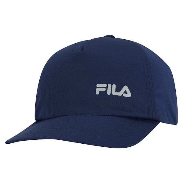 Vista principal Boné Aba Curva Fila Running - Strapback - Adulto Fila AZUL ESCURO