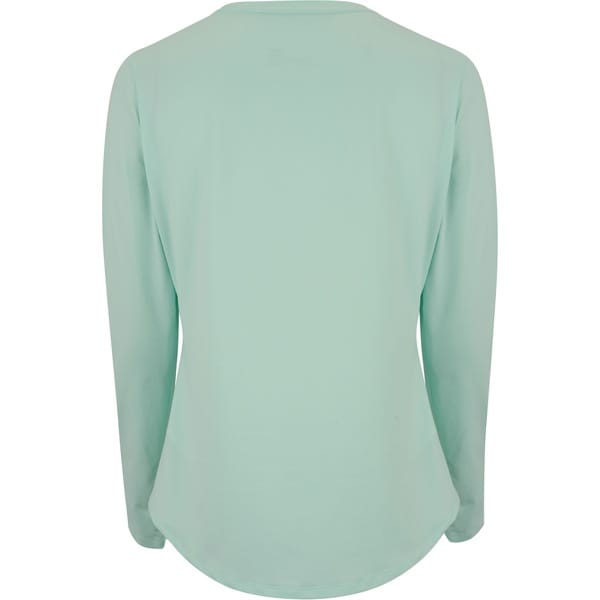 Vista 2 Camiseta Mizuno Manga Longa com Proteção UV - Feminina Mizuno AZUL CLARO