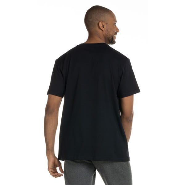 Vista 2 Camiseta Chicago Bulls NBA Manga Curta N092A - Masculina NBA PRETO