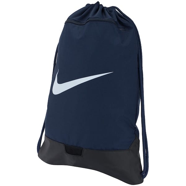 Vista 2 Gym Sac Nike Brasilia Drawstring 9.5 - 18 Litros Nike AZUL ESC/BRANCO