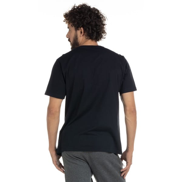 Vista 2 Camiseta HD Manga Curta Estampada 9885A - Masculina Hawaiian Dreams PRETO