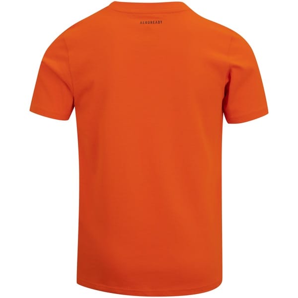 Vista 2 Camiseta adidas Manga Curta Grafica Marimekko - Infantil Adidas LARANJA ESCURO