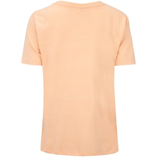 Vista 2 Camiseta Cava Tradicional Oxer Manga Curta Decote V Sportive - Feminina Oxer LARANJA