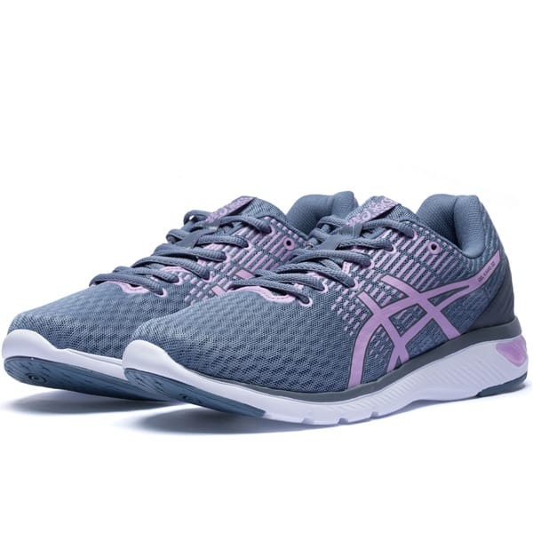 Vista 2 Tênis ASICS Gel-Kamo Go - Feminino ASICS AZUL/ROXO