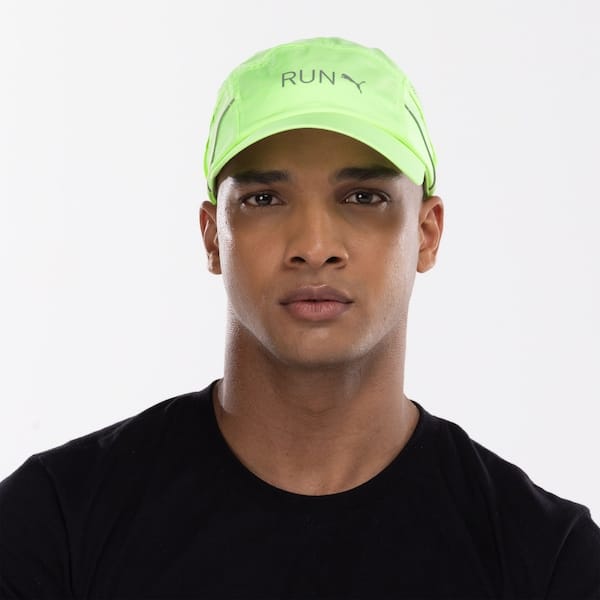 Vista 2 Boné Puma Aba Curva Strapback Lightweight Runner Cap - Adulto Puma VERDE