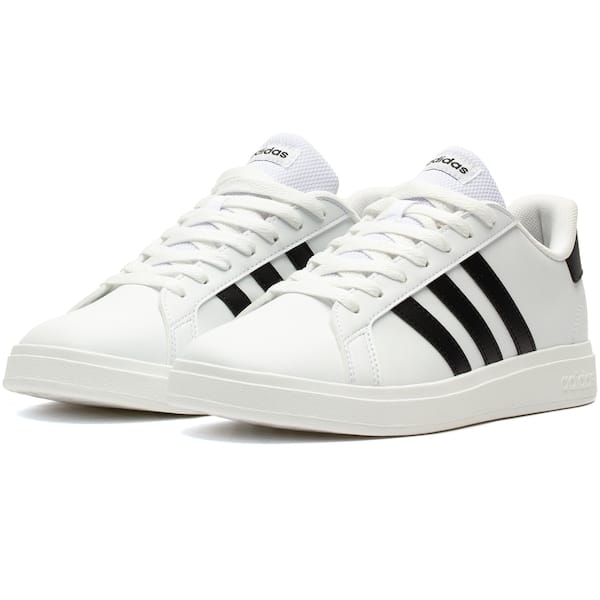 Vista 2 Tênis adidas Grand Court 2 0 - Júnior Adidas BRANCO/PRETO