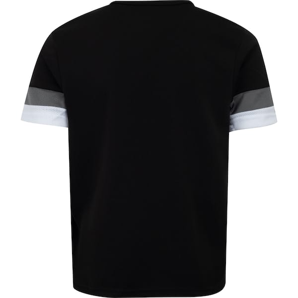 Vista 2 Camiseta Puma Team Rise - Juvenil Puma PRETO/BRANCO