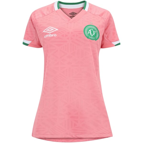 Vista principal Camisa da Chapecoense 22 Outubro Umbro - Feminina Umbro ROSA