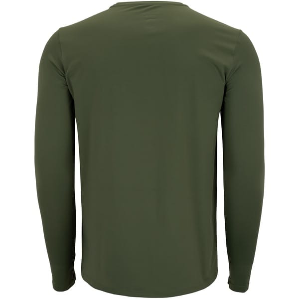 Vista 2 Camiseta Uv Line Manga Longa com Proteção Solar Slim Pro - Masculina Uv Line VERDE ESC/CINZA ESC