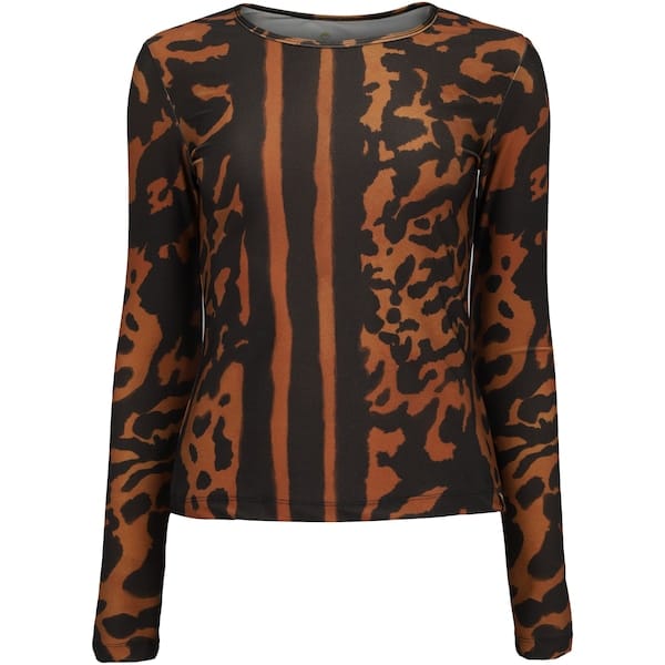 Camiseta Lauf Manga Longa Estampada Lolitta - Feminina