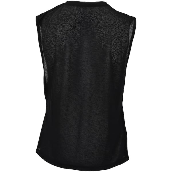 Vista 2 Blusa Feminina Regata Cropped Lauf Basic Lolitta Lauf PRETO
