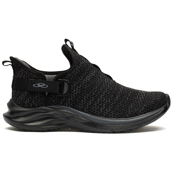 Vista principal Tênis Olympikus Maneiro Kids - Júnior OLYMPIKUS PRETO/CINZA ESC