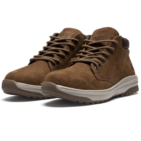 Vista 2 Bota de Couro Nord Trianon - Masculina Nord Outdoor Caramelo