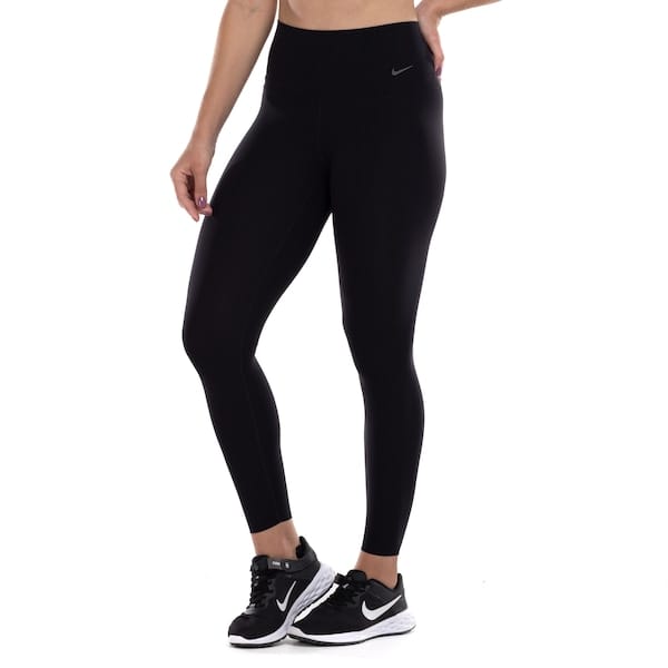Vista principal Calça Feminina Nike Zenvy HR 78 Tight Nike PRETO/PRETO