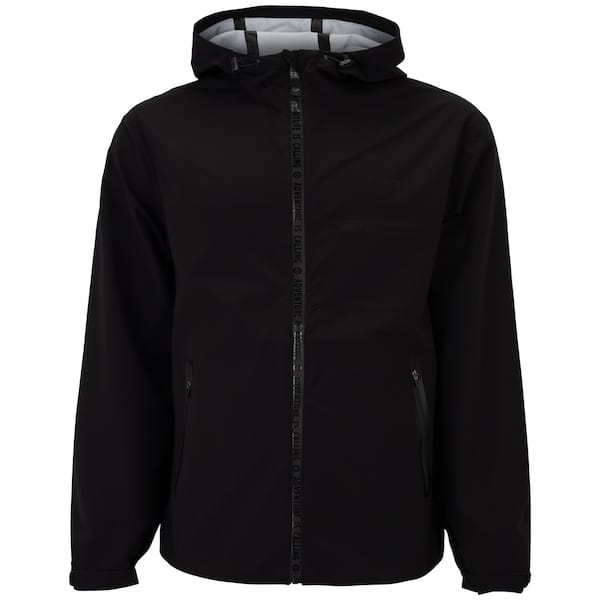 Vista principal Jaqueta Masculina Nord com Capuz Impermeável Selada Nord Outdoor PRETO