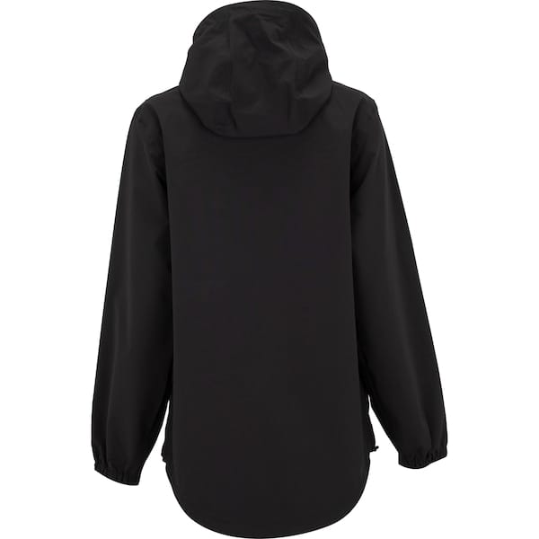 Vista 2 Jaqueta Feminina Nord com Capuz Impermeável Selada Nord Outdoor PRETO