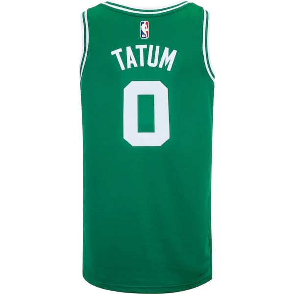 Vista 2 Camiseta Regata Tatum do Boston Celtics Masculina Nike Dri-Fit Nike VERDE ESCURO