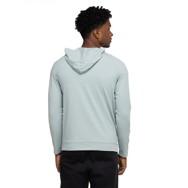 Vista 2 Jaqueta Masculina Under Armour com Capuz Meridian JAC Under Armour CINZA CLARO