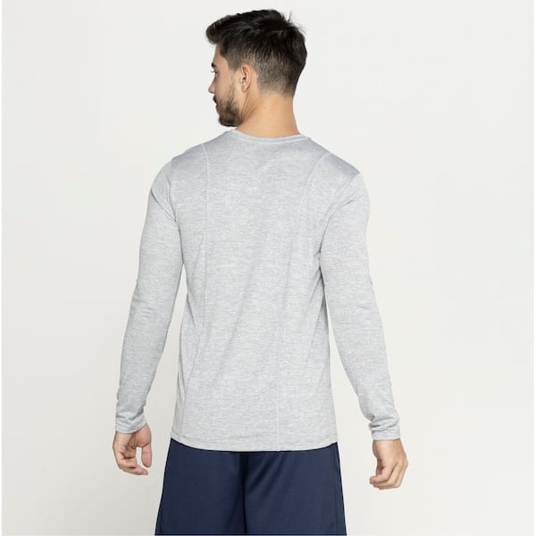 Vista 2 Camiseta Masculina Oxer Manga Longa Flat Oxer MESCLA