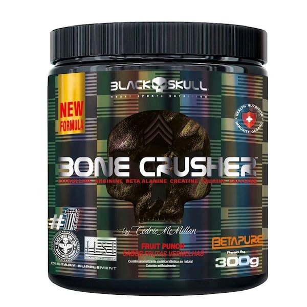 Pré-Treino Black Skull Bone Crusher 300g