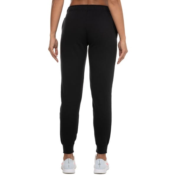 Vista 2 Calça Nike Feminina Sportswear Club Flc Pant Std Nike PRETO/BRANCO
