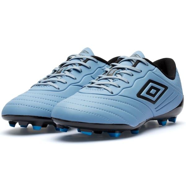Vista 2 Chuteira de Campo Tocco III Club Umbro - Adulto Umbro AZUL CLARO/PRETO