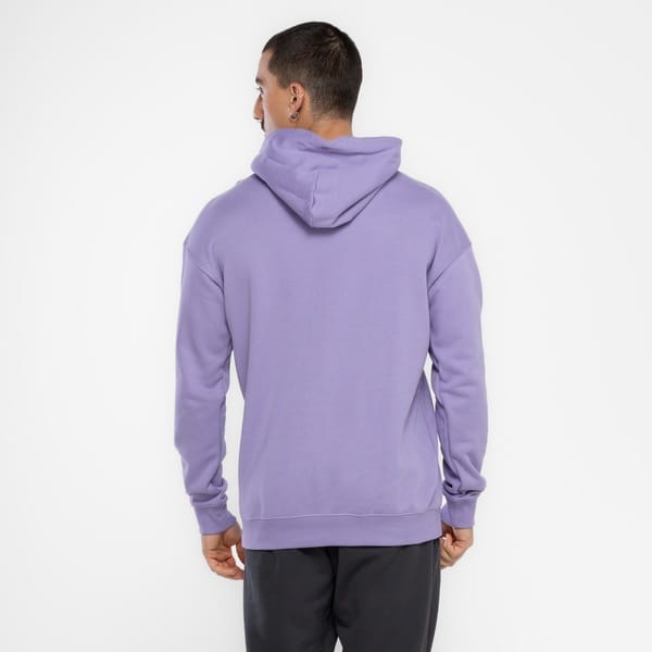 Vista 2 Blusa de Moletom do Real Madrid adidas Masculina com Capuz Caligraphy Adidas ROXO CLARO