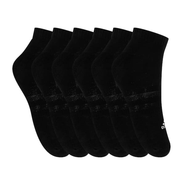 Vista principal Kit de Meias adidas Cano Baixo com 6 Pares - Adulto Adidas PRETO