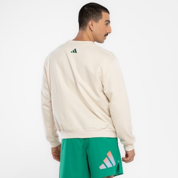 Vista 2 Blusão Masculino adidas Sports Club Adidas Off White
