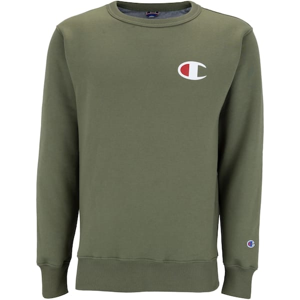 Vista principal Blusão Masculino Champion Gola Careca Logo C Ink Champion VERDE ESCURO