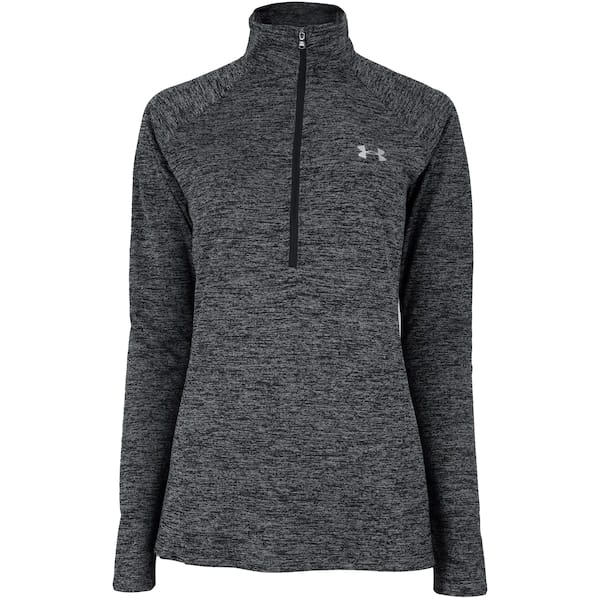 Vista principal Camiseta Feminina Under Armour Manga Longa Tech Under Armour PRETO MESCLA