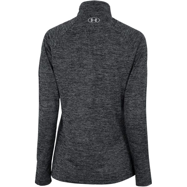 Vista 2 Camiseta Feminina Under Armour Manga Longa Tech Under Armour PRETO MESCLA