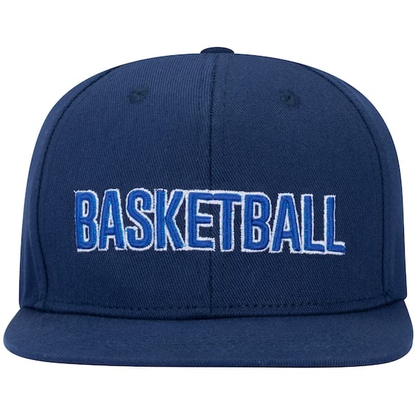 Vista 2 Boné Aba Reta CBB Snapback Basketball - Adulto Nsa AZUL ESCURO