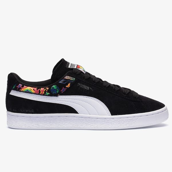 Vista principal Tênis Puma Suede WAE Puma PRETO/BRANCO
